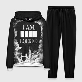 Мужской костюм 3D (с толстовкой) с принтом I AM LOCKED в Ухте,  |  | Тематика изображения на принте: holmes | mr moment | sherlock | ватсон | дедукция | детектив | камбербэтч | мориарти | мр момент | сериал | фильм | холмс | холодное чтение | шерлок