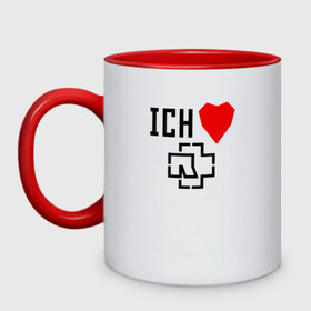 Кружка двухцветная с принтом Rammstein в Ухте, керамика | объем — 330 мл, диаметр — 80 мм. Цветная ручка и кайма сверху, в некоторых цветах — вся внутренняя часть | Тематика изображения на принте: deutschland | duhastviel.mutter | hevy metal | meinteil | music | rammstein | rammsteinfan | ramshtain | rock | германия | метал | музыка | немцы | рамштаин | рамштайн | рамштейн | рок