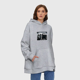 Худи SuperOversize хлопок с принтом Rammstein в Ухте, 70% хлопок, 30% полиэстер, мягкий начес внутри | карман-кенгуру, эластичная резинка на манжетах и по нижней кромке, двухслойный капюшон
 | 2019 | du hast | lindemann | rammstein | rammsteinfan | ramstein | till | группы | линдеманн | метал | музыка | рамштаин | рамштайн | рамштейн | тилль | тиль