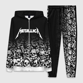 Женский костюм 3D с принтом METALLICA (НА СПИНЕ) в Ухте,  |  | matters metallica | music | nothing else | rock | trash metal | группа | музыка | музыканты | рок | трэш металл