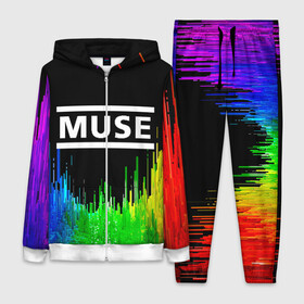 Женский костюм 3D с принтом MUSE в Ухте,  |  | muse | music | rock | группа | музыка | музыканты | рок