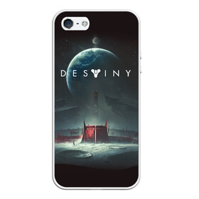 Чехол для iPhone 5/5S матовый с принтом DESTINY в Ухте, Силикон | Область печати: задняя сторона чехла, без боковых панелей | bungie | cayde 6 | cyd6 | destiny | destiny 2 | forsaken | gambit | hunter | titan | warlock | банги | варлок | гамбит | дестини | дестини 2 | зур | кейд | кейд 6 | отвергнутые | охотник | титан | туз
