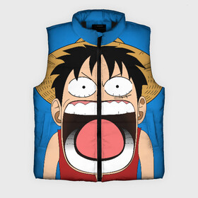 Мужской жилет утепленный 3D Луффи  Чё: в Ухте,  |  | one piece | аниме | луффи | монки ди луффи | мугивара | мугивара луфи | удивление | шляпа