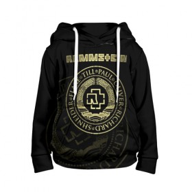 Детская толстовка 3D с принтом Rammstein в Ухте, 100% полиэстер | двухслойный капюшон со шнурком для регулировки, мягкие манжеты на рукавах и по низу толстовки, спереди карман-кенгуру с мягким внутренним слоем | lindemann | rammstain | rammstein | rammstein 2019 | ramstein | группы | метал | музыка | рок | тилль линдеманн