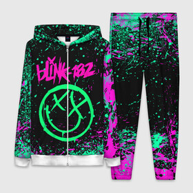 Женский костюм 3D с принтом BLINK 182 в Ухте,  |  | blink | music | rock | блинк | группа | музыка | музыканты | рок