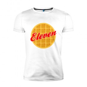 Мужская футболка премиум с принтом STRANGER THINGS в Ухте, 92% хлопок, 8% лайкра | приталенный силуэт, круглый вырез ворота, длина до линии бедра, короткий рукав | 011 | eggo | eleven | friends don t lie | netflix | season 3 | stranger things | демогоргон | нетфликс | одиннадцатая | очень странные дела | сезон 3 | сериалы