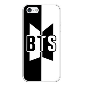 Чехол для iPhone 5/5S матовый BTS: в Ухте, Силикон | Область печати: задняя сторона чехла, без боковых панелей | bangtan boys | bts | love yourself | бтс