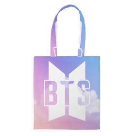 Сумка 3D повседневная с принтом BTS в Ухте, 100% полиэстер | Плотность: 200 г/м2; Размер: 34×35 см; Высота лямок: 30 см | bangtan boys | bts | love yourself | бтс