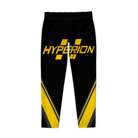 Детские леггинсы 3D с принтом HYPERION в Ухте, полиэстер 85%, спандекс 15% | эластичный пояс, зауженный крой | borderlands | borderlands 3 | hyperion | бордерлендс | гиперион