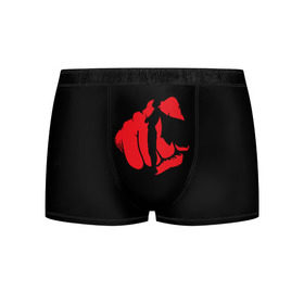 Мужские трусы 3D One Punch Man: в Ухте, 50% хлопок, 50% полиэстер | классическая посадка, на поясе мягкая тканевая резинка | anime | one punch man | аниме | ван панч мен | сайтама