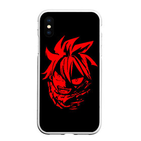 Чехол для iPhone XS Max матовый ХФ: в Ухте, Силикон | Область печати: задняя сторона чехла, без боковых панелей | anime | fairy tail | аниме | фейри тейл | хвост феи