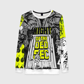 Женский свитшот 3D с принтом WATCH DOGS в Ухте, 100% полиэстер с мягким внутренним слоем | круглый вырез горловины, мягкая резинка на манжетах и поясе, свободная посадка по фигуре | action | ct os | ded sec | fox | game | hacker | legion | watch dogs | watch dogs 2 | watch dogs legion | знак лиса | игра | компьютерная игра | легион | хакер