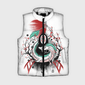 Женский жилет утепленный 3D Хаку обвивает Каонаси: в Ухте,  |  | anime | blitz | no kamikakushi | sen to chihiro | spirited away | wot | аниме | зормания | кино | мультфильм | тихиро | унесенные призраками | фентези | хаяо миядзаки