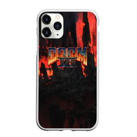 Чехол для iPhone 11 Pro матовый с принтом DOOM 3 в Ухте, Силикон |  | doom | doom eternal | game | дум