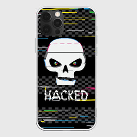 Чехол для iPhone 12 Pro с принтом Hacked в Ухте, силикон | область печати: задняя сторона чехла, без боковых панелей | Тематика изображения на принте: hacker | hacknet | взлом | виртуальность | кибер | киберпанк | программист | хакер
