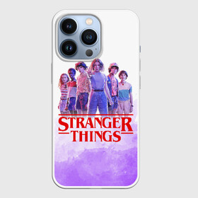 Чехол для iPhone 13 Pro с принтом ОЧЕНЬ СТРАННЫЕ ДЕЛА в Ухте,  |  | Тематика изображения на принте: 011 | down | eleven | netflix | season | series | strange | stranger | things | upside | дела | дина | загадочные | монстр | монстры | одиннадцать | очень | сезон | сериал | сериалы | события | странные | ужасы