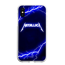 Чехол для iPhone XS Max матовый METALLICA: в Ухте, Силикон | Область печати: задняя сторона чехла, без боковых панелей | metallica | металлика