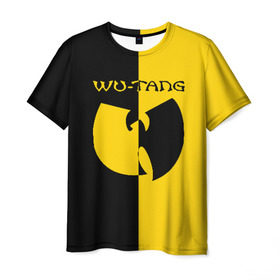 Мужская футболка 3D с принтом WU TANG CLAN в Ухте, 100% полиэфир | прямой крой, круглый вырез горловины, длина до линии бедер | wu tang | wu tang clan | ву танг | ву танг клан