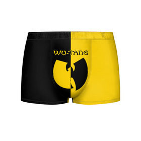 Мужские трусы 3D с принтом WU TANG CLAN в Ухте, 50% хлопок, 50% полиэстер | классическая посадка, на поясе мягкая тканевая резинка | wu tang | wu tang clan | ву танг | ву танг клан