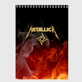 Скетчбук с принтом METALLICA в Ухте, 100% бумага
 | 48 листов, плотность листов — 100 г/м2, плотность картонной обложки — 250 г/м2. Листы скреплены сверху удобной пружинной спиралью | metallica | rock | джеймс хэтфилд | джейсон ньюстед | дэйв мастейн | кирк хэмметт | клифф бёртон | ларс ульрих | металлика | музыка | роберт трухильо | рок