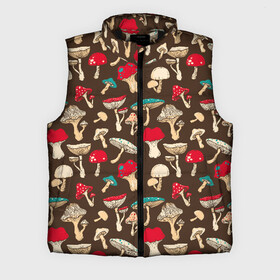 Мужской жилет утепленный 3D Грибы: в Ухте,  |  | art | beautiful | drawing | mushrooms | poisonous | pop art | toadstools | грибы | искусство | красивые | мухоморы | поганки | поп   арт | рисунок | ядовитые