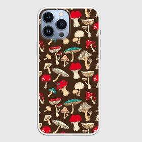Чехол для iPhone 13 Pro Max Грибы: в Ухте,  |  | art | beautiful | drawing | mushrooms | poisonous | pop art | toadstools | грибы | искусство | красивые | мухоморы | поганки | поп   арт | рисунок | ядовитые