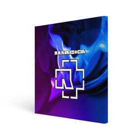 Холст квадратный с принтом RAMMSTEIN в Ухте, 100% ПВХ |  | lindemann | rammstein | рамштайн | тилль линдеманн