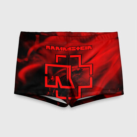 Детские купальные плавки 3D с принтом RAMMSTEIN в Ухте, Полиэстер 85%, Спандекс 15% | Слитный крой, подклад по переду изделия, узкие бретели | lindemann | rammstein | рамштайн | тилль линдеманн