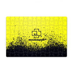 Пазл магнитный 126 элементов Rammstein.: в Ухте, полимерный материал с магнитным слоем | 126 деталей, размер изделия —  180*270 мм | 3d | hard | logo | metal | music | rammstein | rock | гранж | знак | иллюстрация | лого | метал | музыка | рамштайн | рок | символ | текстура