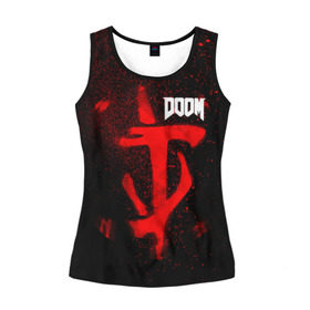 Женская майка 3D DOOM: в Ухте, 100% полиэстер | круглая горловина, прямой силуэт, длина до линии бедра | 2019 | bethesda | demon | doom | eternal | ethernal | game | games | logo | monster | runes | демон | дум | дуум | етернал | игра | игры | какодемон | кровь | лого | логотип | монстр | монстры | руны | символ | этернал