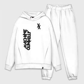 Мужской костюм хлопок OVERSIZE с принтом MACHINE GUN KELLY в Ухте,  |  | Тематика изображения на принте: colson | diablo | gun | hotel | kelly | mgk | ган | келли | колсон | машин | мгк | мджикей