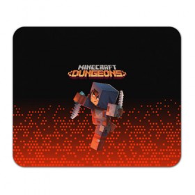 Коврик для мышки прямоугольный с принтом MINECRAFT: Dungeons в Ухте, натуральный каучук | размер 230 х 185 мм; запечатка лицевой стороны | craft | creeper | dungeon | dungeons | earth | game | logo | mine | minecraft | mobile | online | дунгеонс | земля | зомбиы | игра | крипер | лого | майкрафт | майнкрафт | мобайл | онлайн | подземелье | подземелья