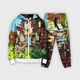 Детский костюм 3D с принтом MY LITTLE MINECRAFT в Ухте,  |  | craft | creeper | dungeon | dungeons | earth | game | logo | mine | minecraft | mobile | online | дунгеонс | земля | зомбиы | игра | крипер | лого | майкрафт | майнкрафт | мобайл | онлайн | подземелье | подземелья