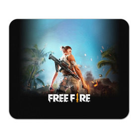 Коврик для мышки прямоугольный с принтом FREE FIRE в Ухте, натуральный каучук | размер 230 х 185 мм; запечатка лицевой стороны | Тематика изображения на принте: battle | battlegrounds | fire | free | game | games | garena | logo | mobile | royale | батлграунд | битва | гарена | гарено | игра | игры | королевская | лого | логотип | мобайл | онлайн | символ | фаер | фаир | фри