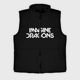 Мужской жилет утепленный 3D с принтом IMAGINE DRAGONS в Ухте,  |  | evolve | id | imagine dragons | драконы | ид