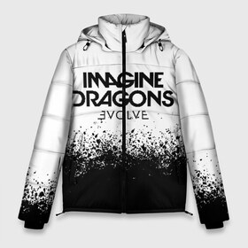 Мужская зимняя куртка 3D с принтом IMAGINE DRAGONS в Ухте, верх — 100% полиэстер; подкладка — 100% полиэстер; утеплитель — 100% полиэстер | длина ниже бедра, свободный силуэт Оверсайз. Есть воротник-стойка, отстегивающийся капюшон и ветрозащитная планка. 

Боковые карманы с листочкой на кнопках и внутренний карман на молнии. | evolve | id | imagine dragons | драконы | ид