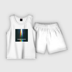 Детская пижама с шортами хлопок с принтом IMAGINE DRAGONS в Ухте,  |  | evolve | id | imagine dragons | драконы | ид