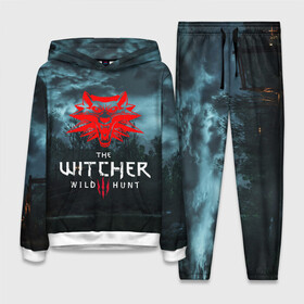 Женский костюм 3D (с толстовкой) с принтом THE WITCHER 3:WILD HUNT в Ухте,  |  | cd projekt red | ciri | game | geralt | geralt of rivia | gwynbleidd | the witcher | the witcher 3: wild hunt | ведьмак | ведьмак 3: дикая охота | геральт | геральт из ривии | цири | цирилла