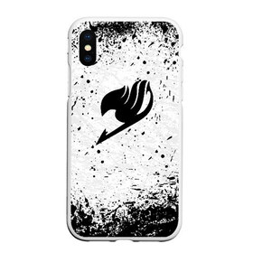 Чехол для iPhone XS Max матовый FAIRY TAIL: в Ухте, Силикон | Область печати: задняя сторона чехла, без боковых панелей | fairy tail | фейри теил | хвост феи