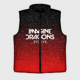 Мужской жилет утепленный 3D с принтом IMAGINE DRAGONS в Ухте,  |  | evolve | id | imagine dragons | драконы | ид