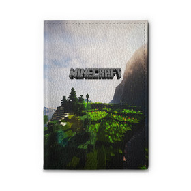 Обложка для автодокументов с принтом MINECRAFT в Ухте, натуральная кожа |  размер 19,9*13 см; внутри 4 больших “конверта” для документов и один маленький отдел — туда идеально встанут права | craft | creeper | dungeon | dungeons | earth | game | logo | mine | minecraft | mobile | online | дунгеонс | земля | зомби | игра | крипер | лого | майкрафт | майнкрафт | мобайл | онлайн | подземелье | подземелья