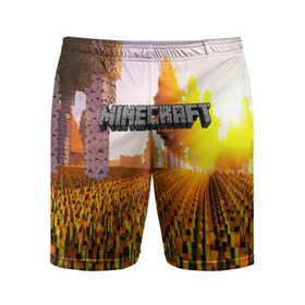Мужские шорты спортивные с принтом MINECRAFT в Ухте,  |  | craft | creeper | dungeon | dungeons | earth | game | logo | mine | minecraft | mobile | online | дунгеонс | земля | зомби | игра | крипер | лого | майкрафт | майнкрафт | мобайл | онлайн | подземелье | подземелья