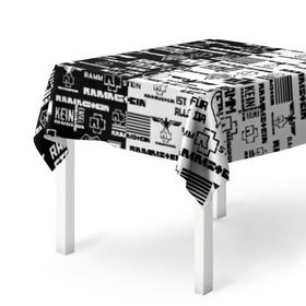 Скатерть 3D с принтом RAMMSTEIN в Ухте, 100% полиэстер (ткань не мнется и не растягивается) | Размер: 150*150 см | metallica | rammstein | rock | металл | музыка | раммштайн | рок