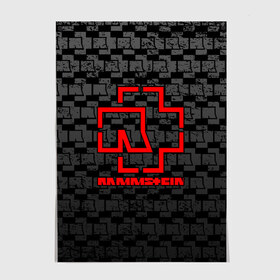 Постер с принтом RAMMSTEIN в Ухте, 100% бумага
 | бумага, плотность 150 мг. Матовая, но за счет высокого коэффициента гладкости имеет небольшой блеск и дает на свету блики, но в отличии от глянцевой бумаги не покрыта лаком | rammstein | рамштайн