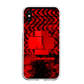 Чехол для iPhone XS Max матовый с принтом RAMMSTEIN в Ухте, Силикон | Область печати: задняя сторона чехла, без боковых панелей | Тематика изображения на принте: lindemann | rammstein | рамштайн | тилль линдеманн