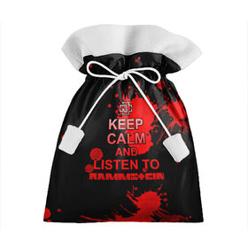 Подарочный 3D мешок с принтом RAMMSTEIN в Ухте, 100% полиэстер | Размер: 29*39 см | lindemann | rammstein | рамштайн | тилль линдеманн