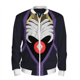 Мужской бомбер 3D Overlord Momonga: в Ухте, 100% полиэстер | застегивается на молнию, по бокам два кармана без застежек, по низу бомбера и на воротнике - эластичная резинка | anime | costume | momonga | overlord | альбедо | аниме | злодей | клементина | костюм | костюм момонга | магия | мантия | момонга | набэ | оверлорд | сериал | скелет | темный лорд | ужас | хоррор | шалтир