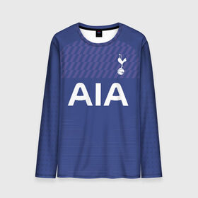 Мужской лонгслив 3D с принтом Dele Alli away 19-20 в Ухте, 100% полиэстер | длинные рукава, круглый вырез горловины, полуприлегающий силуэт | Тематика изображения на принте: alli | barclays | champions | dele | england | hotspur | league | tottenham | алли | англия | деле | лига | тоттенхэм | хотспур | чемпионов | шпоры