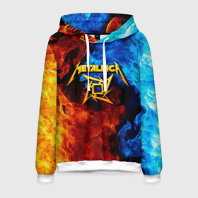 Мужская толстовка 3D с принтом Metallica в Ухте, 100% полиэстер | двухслойный капюшон со шнурком для регулировки, мягкие манжеты на рукавах и по низу толстовки, спереди карман-кенгуру с мягким внутренним слоем. | Тематика изображения на принте: metalica | metallica | группа | джеймс хэтфилд | кирк хэмметт | ларс ульрих | метал | металика | металлика | миталика | музыка | роберт трухильо | рок | трэш | трэшметал | хард | хеви
