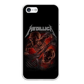 Чехол для iPhone 5/5S матовый с принтом Metallica в Ухте, Силикон | Область печати: задняя сторона чехла, без боковых панелей | metalica | metallica | группа | джеймс хэтфилд | кирк хэмметт | ларс ульрих | метал | металика | металлика | миталика | музыка | роберт трухильо | рок | трэш | трэшметал | хард | хеви
